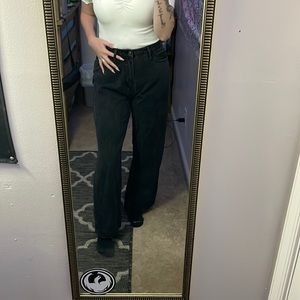 Black forever 21 mom jeans